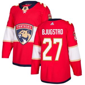 Herren Florida Panthers Eishockey Trikot Nick Bjugstad #27 Authentic Rot Heim